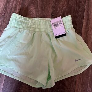 Nike Mint Green Running Shorts